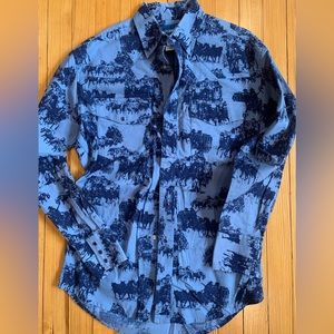 Vintage Wrangler Pearl Snap